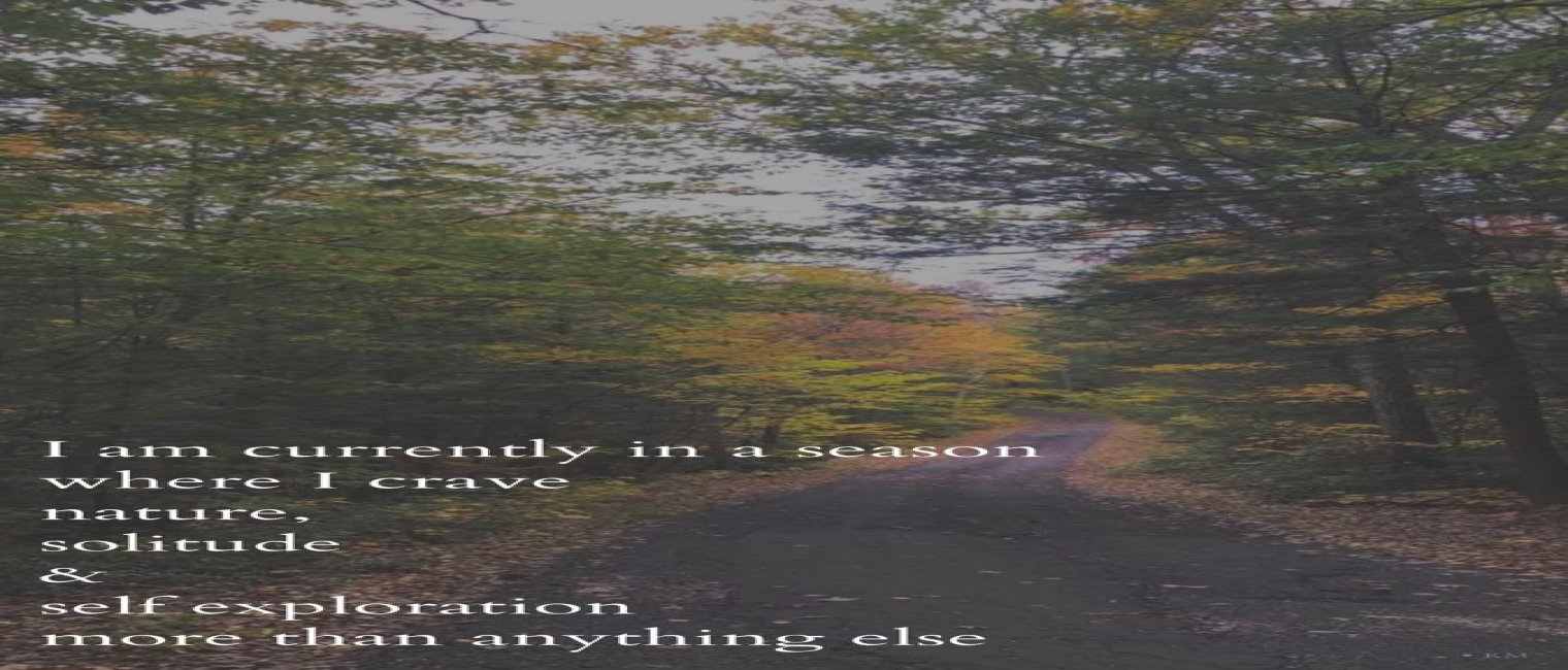 The Art of Being Alone